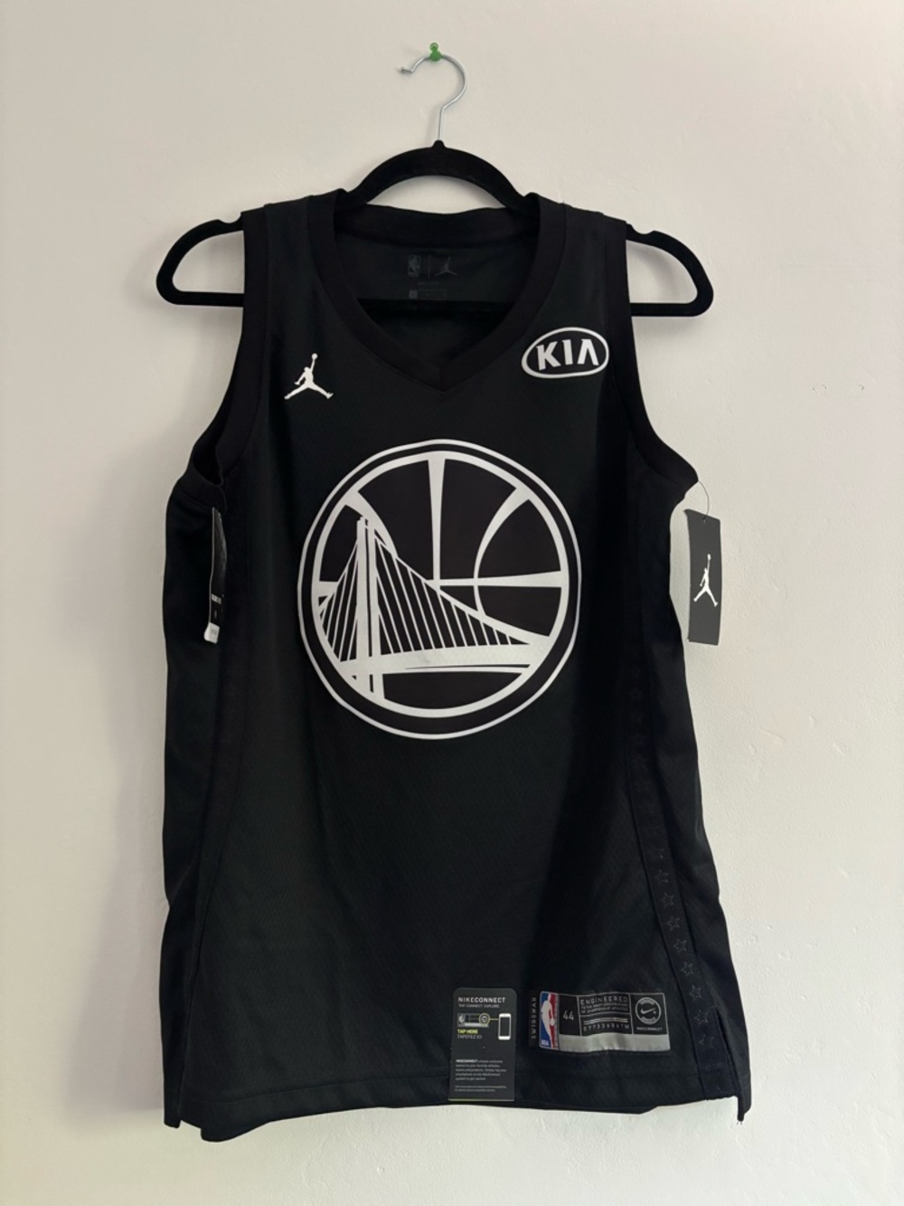 Women’s Large Warriors Kevin Durant NBA All-Star 2018 Nike Black Jersey
